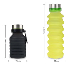 Collapsible Silicone Water Bottle