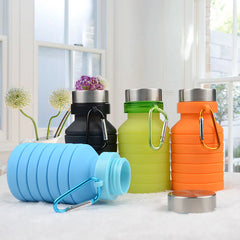 Collapsible Silicone Water Bottle